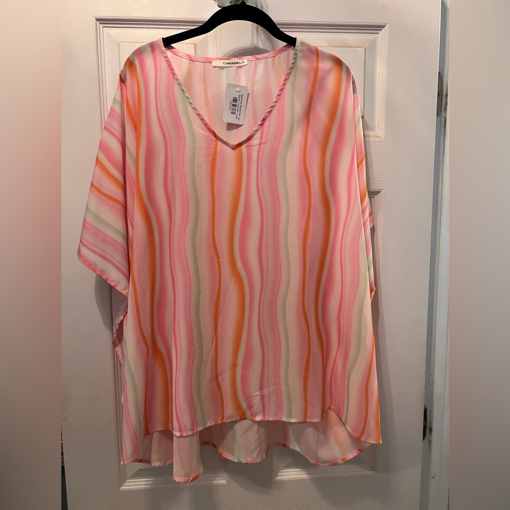 NWT, Caramela tunic, high low